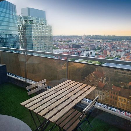 Studio Avec Vue Panoramique Et Parking Gratuit Bruselas Exterior foto